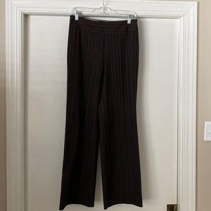 The Limited Cassidy Fit Brown Pinstripe pants size 2